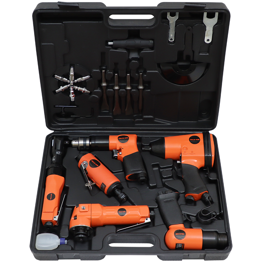 PNEUMATIC AIR TOOL KIT 24 PCS  FB - PNEUMATIC AIR TOOL KIT