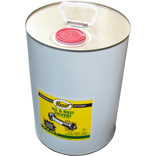 "PENETRATING LIQUID  5LTR  RONET - GRAPHITE BASED LUBRICANT"