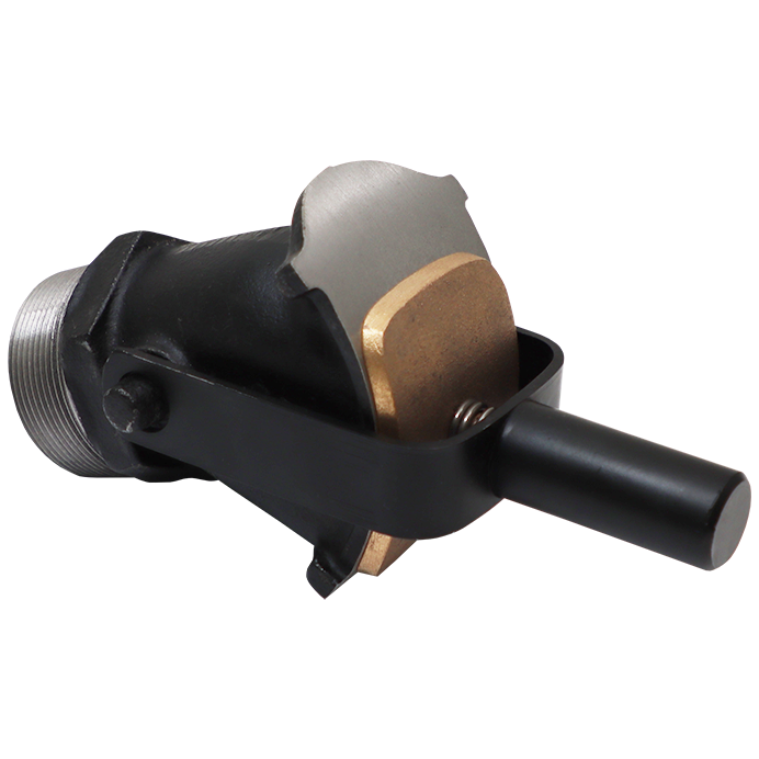 "DRUM TAP  2\" CAST IRON  GRP - FOR 200L DRUMS - BSP THREAD"