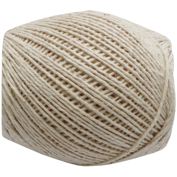"TWINE SHOP COTTON 304 2.5 100G - COTTON TWISTED 2.5MM"