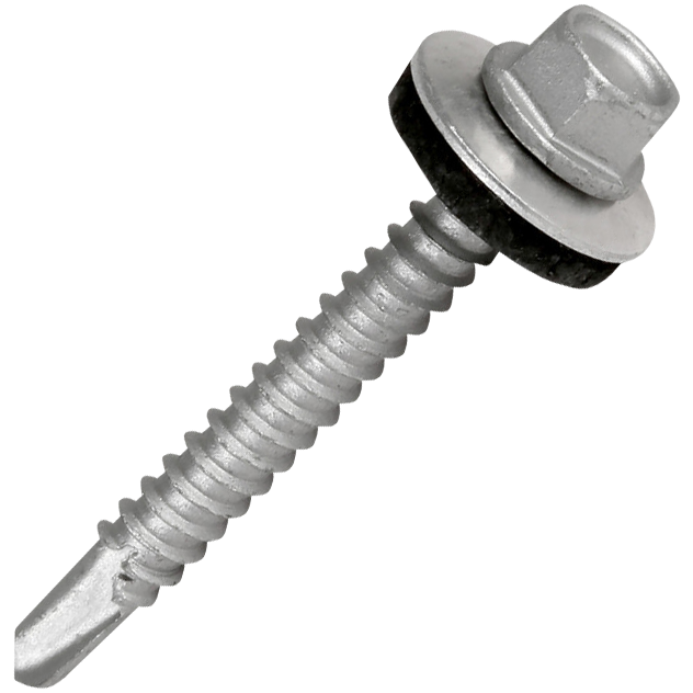 Domtek Screws SELF DRILL SCREW STL (C4) 5.5 X 65 HD - TEK SCREW - CLASS 4 - RUBBER ...