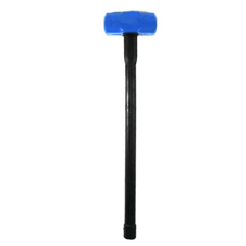 "HAMMER SLEDGE 6.3KG RUBBER SANDO - STEEL REINFORCED RUBBER HANDLE"