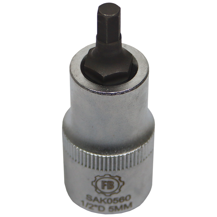 "SOCKET A\/KEY 1\/2\"D  5X  55    FB - HEXAGON BIT 1\/2\" DRIVE"