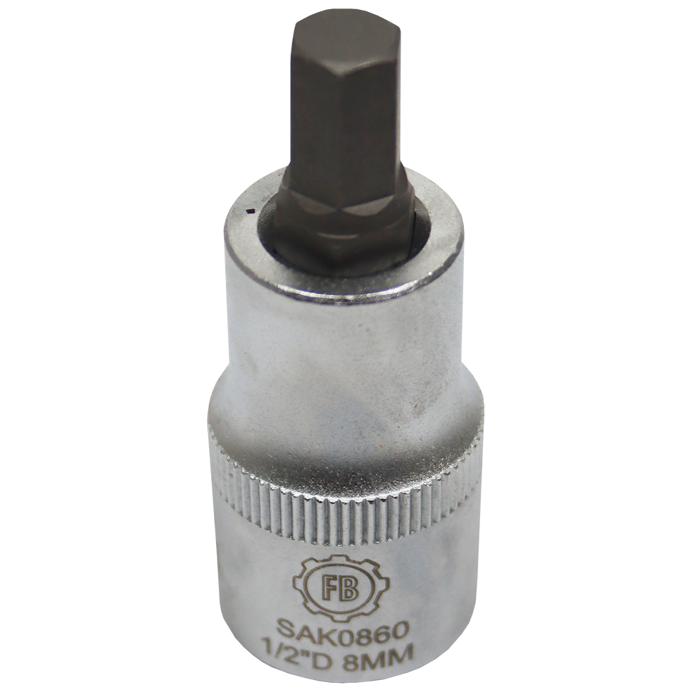 "SOCKET A\/KEY 1\/2\"D  8X  55    FB - HEXAGON BIT 1\/2\" DRIVE"