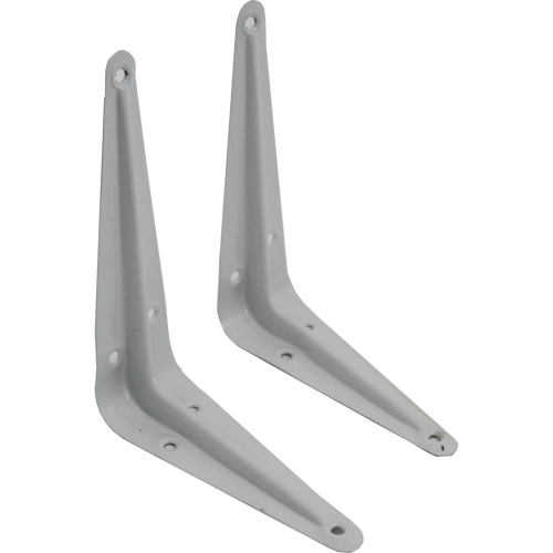 BRACKET SHELF 150X200X.8MM WHT TO FIX USE 6XNO6 CSK SCREWS Fowkes Bros