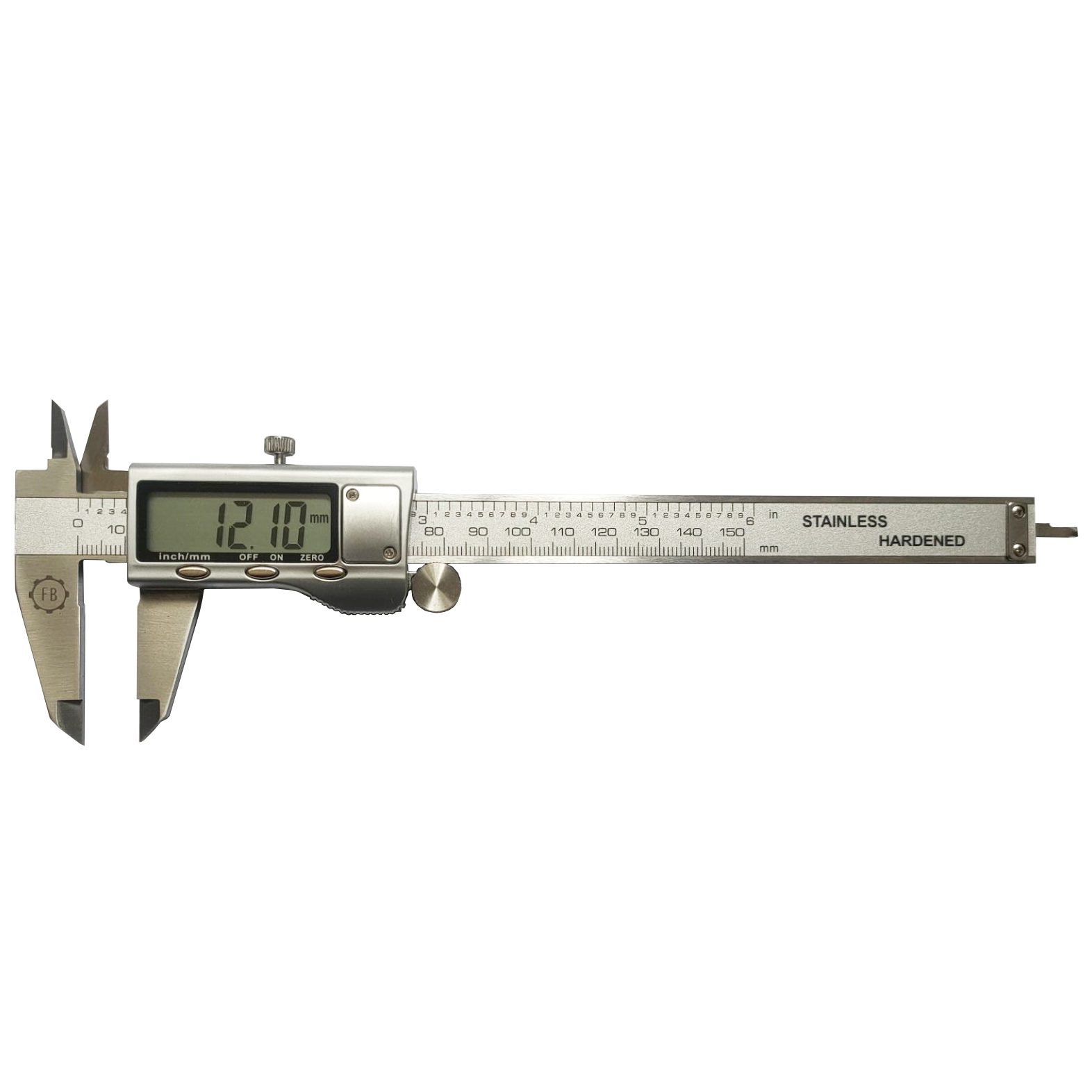 "VERNIER DIGITAL 150MM S\/S METRIC - METAL HOUSING - GRAD.0.01MM\/0.0005\""