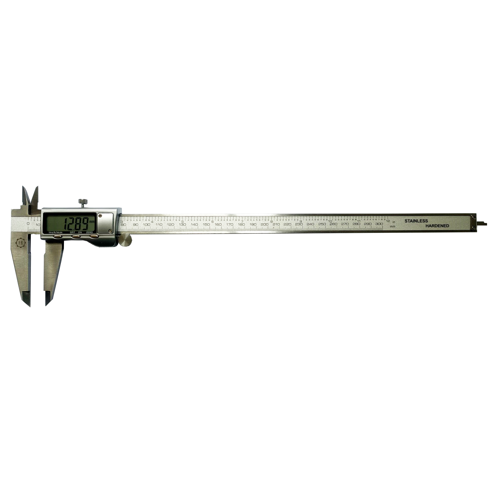 "VERNIER DIGITAL 300MM S\/S METRIC - METAL HOUSING - GRAD.0.01MM\/0.0005\""