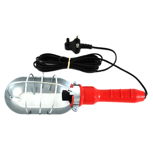 "LEAD LIGHT METAL HOLDER 5M CABLE - REQUIRES BAYONET BULB"