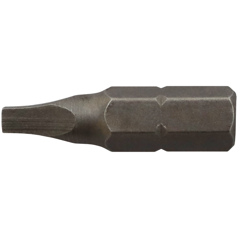 "BIT SQUARE NO.2 X 25MM BLACK FB - 1\/4\" HEX SHANK - UNIVERSAL (S2)"