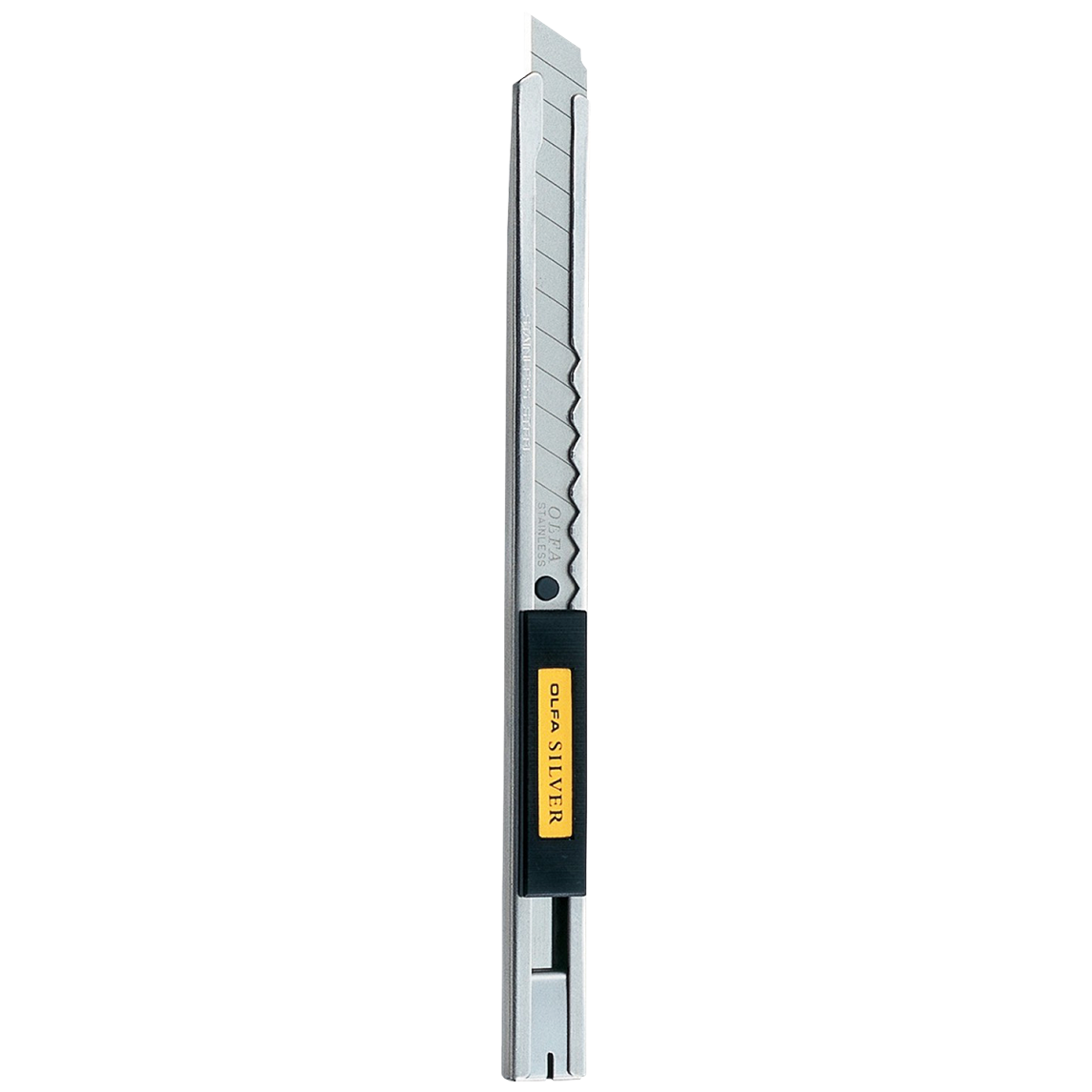 "TRIM KNIFE S\/OFF  9MM SLIDE OLFA SS - SLIDE LOCK  - STAINLESS"