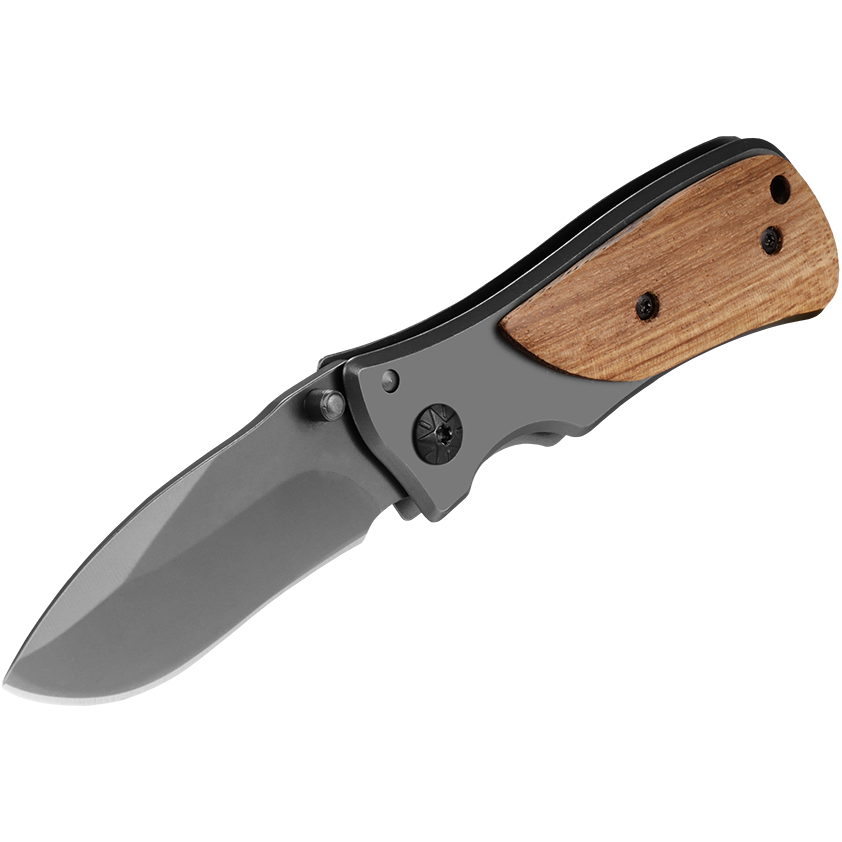 "BUCK KNIFE S\/S FOLDING 70MM BLADE - PREMIUM OUTDOOR - STAINLESS STEEL"