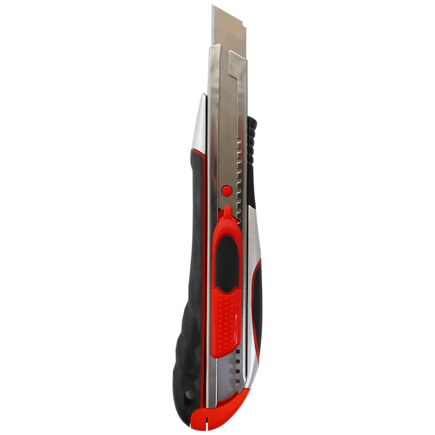 TRIM KNIFE S/OFF 18MM AUTO SHINE - SAFETY KNIFE (AUTOLOCK & AUTO RETRACT)