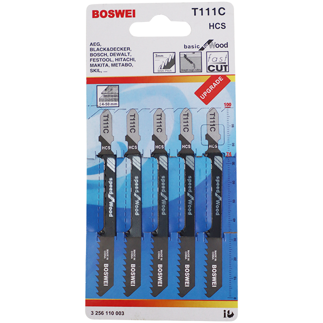 "BL JIGSAW BOS WOOD  50MM  (5\/PACK) - WOOD - UP TO 50MM- QUICK ROUGH CUT"
