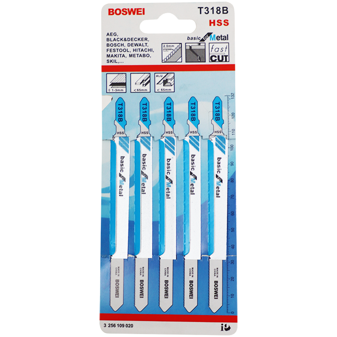 "BL JIGSAW BOS METAL  6.0MM  (5\/PACK) - LONG SERIES - METAL -  UP TO 6MM"
