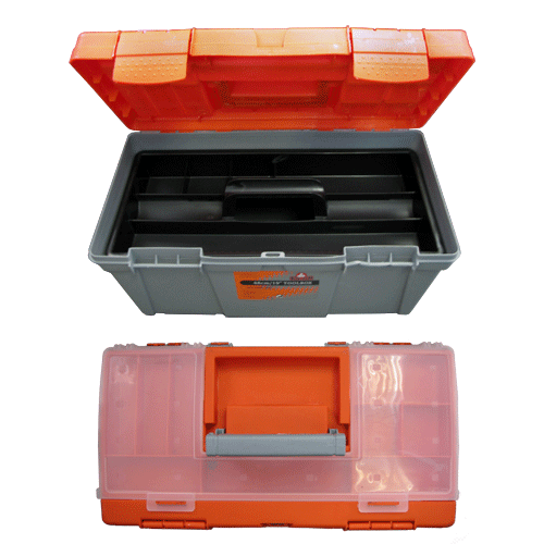 TOOL BOX PLASTIC 48CM BIG JIM PLASTIC TOOLBOX Fowkes Bros