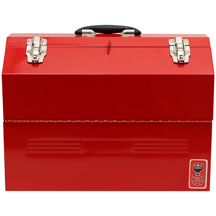 「5 COMPLETE BOX」 TOOL BOX CANTILEVER RED 5T FB - 5 TIER - L460 X W255 X H330