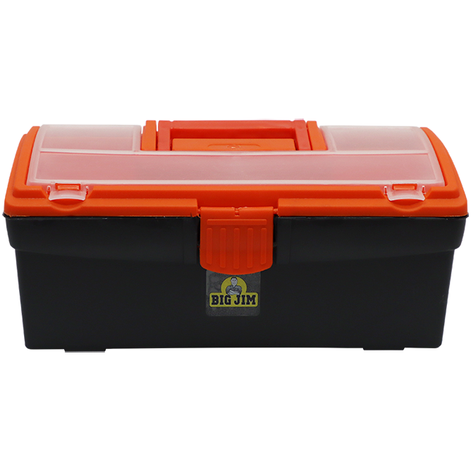 TOOL BOX PLASTIC 32CM BIG JIM - PLASTIC TOOLBOX | Fowkes Bros
