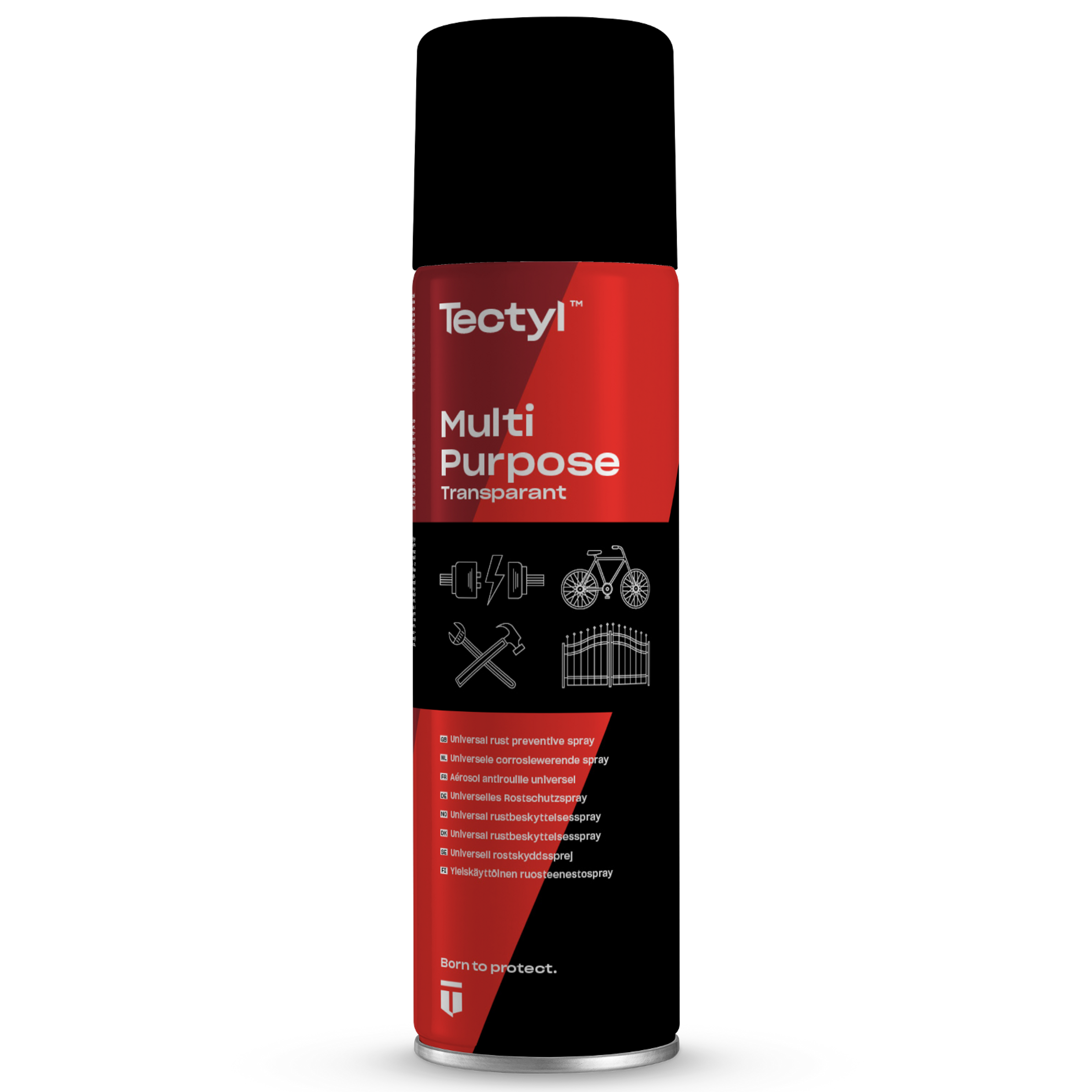 "RUST PREVENT  500ML CLEAR TECTYL - MULTI-PURPOSE TRANSPARENT (WASH-OFF)"