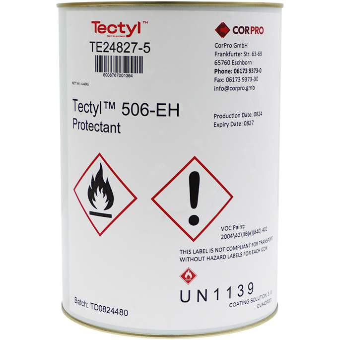 "RUST PREVENT  5L 506-EH AMBER TECTYL - PREMIUM CORROSION INHIBITOR (VALVOLINE)"
