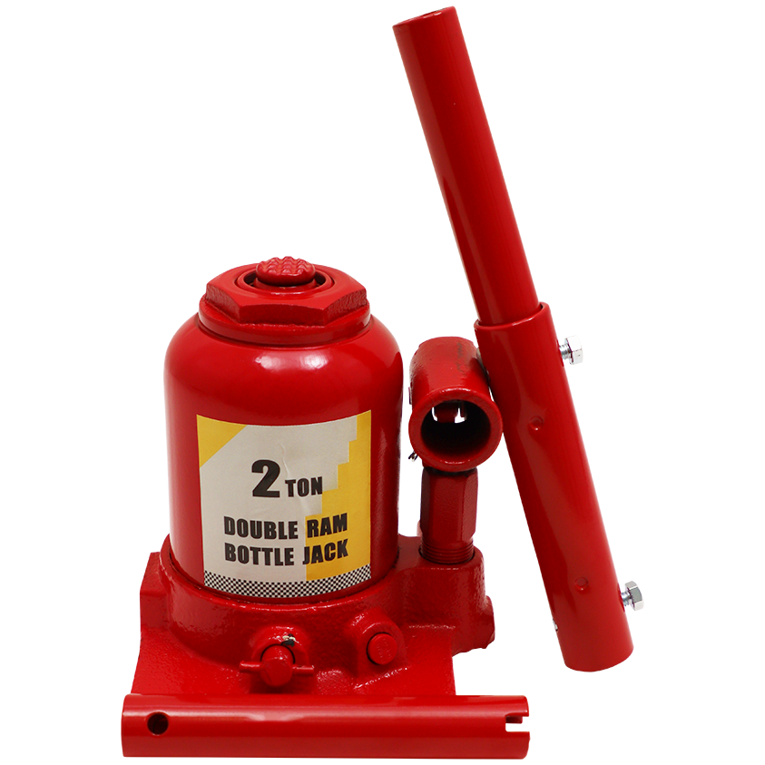 "JACK BOTTLE  2T HYDRAULIC DOUBLE RAM - 160MM LIFTING HEIGHT (370MM MAX)"