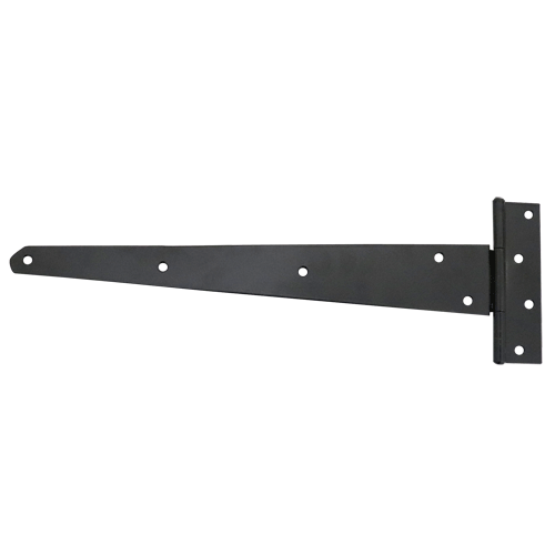 "HINGE TEE H\/D 350MM  BLACK JAPAN - SOLD PER PAIR (HEAVY DUTY - 2.0MM)"