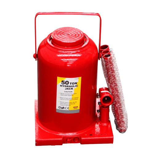 JACK 50T BOTTLE HYDRAULIC BIG RED GE APPROVED Fowkes Bros