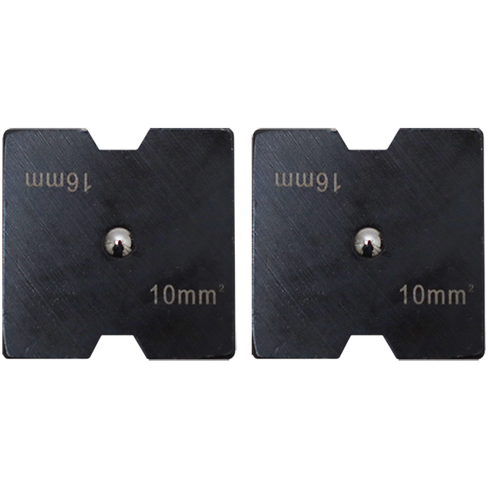 "CRIMPER HYDRAULIC DIE SET  10-16MM2 - 40CR ALLOY STEEL - SOLD PER SET OF 2"