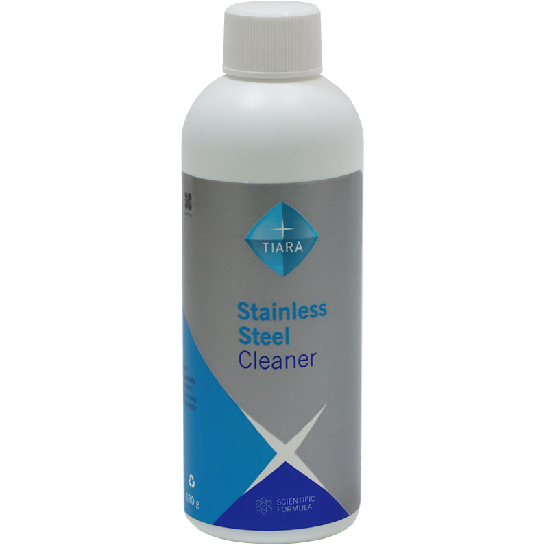 "CLEANER STAINLESS STEEL 180G TIARA - S\/S CLEANER LIQUID (NON ABRASIVE)"