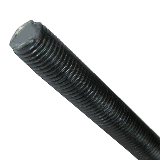 "THREADED ROD MS BLACK 3 MTR   24MM - DWS - MILD STEEL (BLACK -3 METER LENGTH)"
