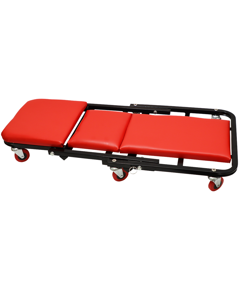 "GARAGE CREEPER 130KG Z-SEAT FB - CREEPER THAT FOLDS INTO TOOL SEAT"