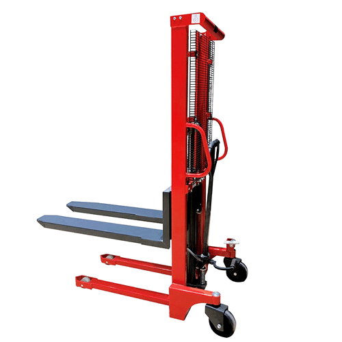 STACKER HYDRAULIC 1 TON 1.6M LIFT - FORK LENGTH 1150MM | Fowkes Bros