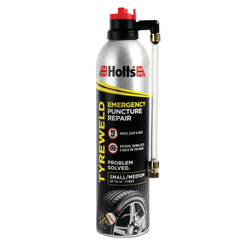 "AUTO TYRE REPAIR CANISTER 400ML HOLTS - TYREWELD SEALER (EMERGENCY REPAIRS)"