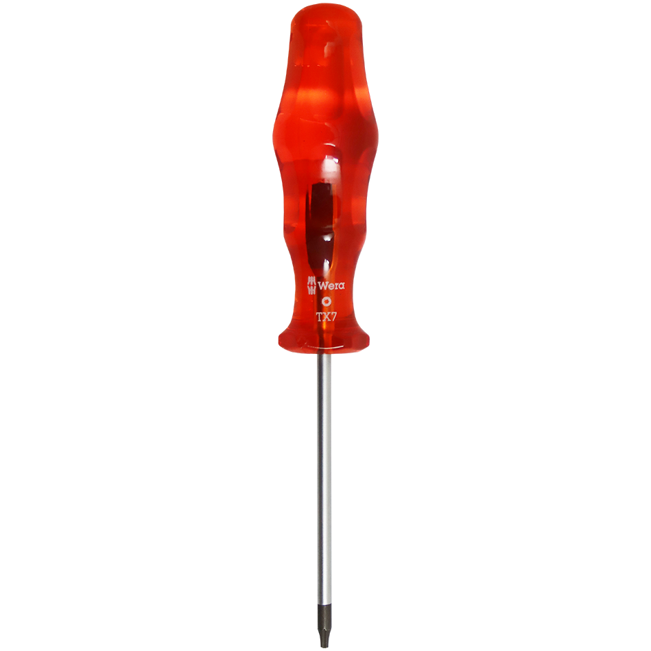 "SCREWDRIVER TORX  TX7 WERA - T7 TORX DRIV"