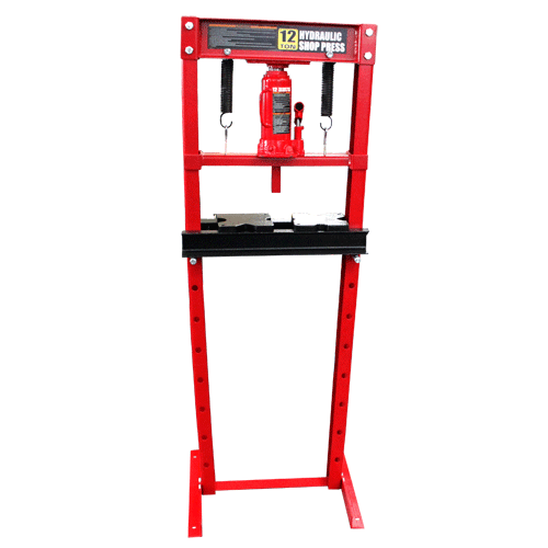 "PRESS SHOP 12 TON CAPACITY BIG RED - 12T HEAVY DUTY (41KG) - 175MM STROKE"