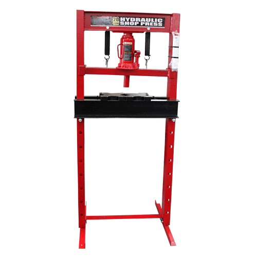 "PRESS SHOP 20 TON CAPACITY BIG RED - 20T HEAVY DUTY (68KG) - 150MM STROKE"