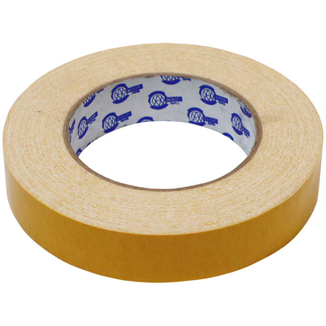 "TAPE D\/SIDED CLOTH 24MM X25M AVAST - DOUBLE SIDED CARPET TAPE - HIGH TACK"