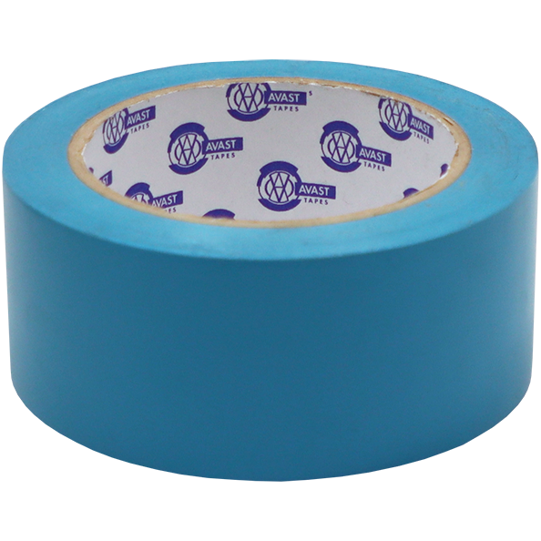 "TAPE FLOOR MARKING 48MMX30M BLUE - 150 MIC PVC TAPE - NATURAL RUBBER ADH"