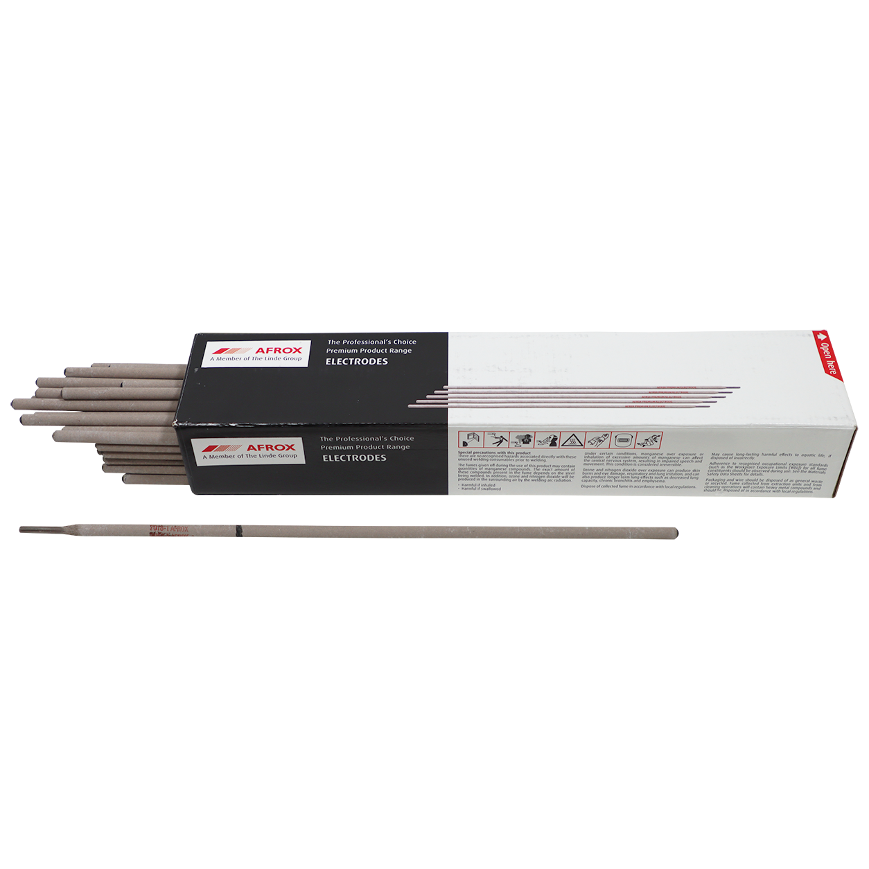 "ELECTRODE  LH 7018  2.5MM 4KG AFROX - 4.0KG BOX-PRICE PER KG-LOW HYDROGEN"