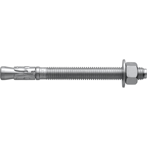 "WEDGE ANCHOR 12 X 120MM GALV - DIN 934 - INC NUT & FLAT WASHER"