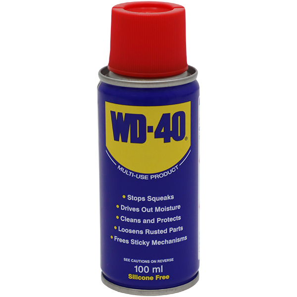 "MULTI-PURPOSE LUBE SPRAY 100ML  WD40 - SILICONE FREE"