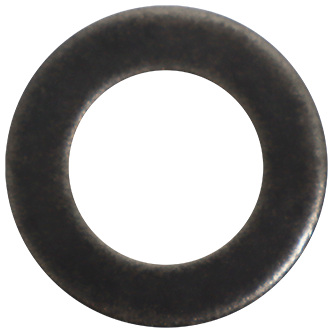 "WASHER FLAT BLACK PLAIN     20 MM - DIN 125A - 21.0 X 37 X 3.0MM"