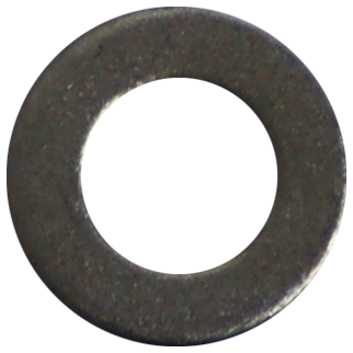 "WASHER FLAT BLACK PLAIN      5 MM - DIN 125A - 5.3 X 10 X 1.0MM"