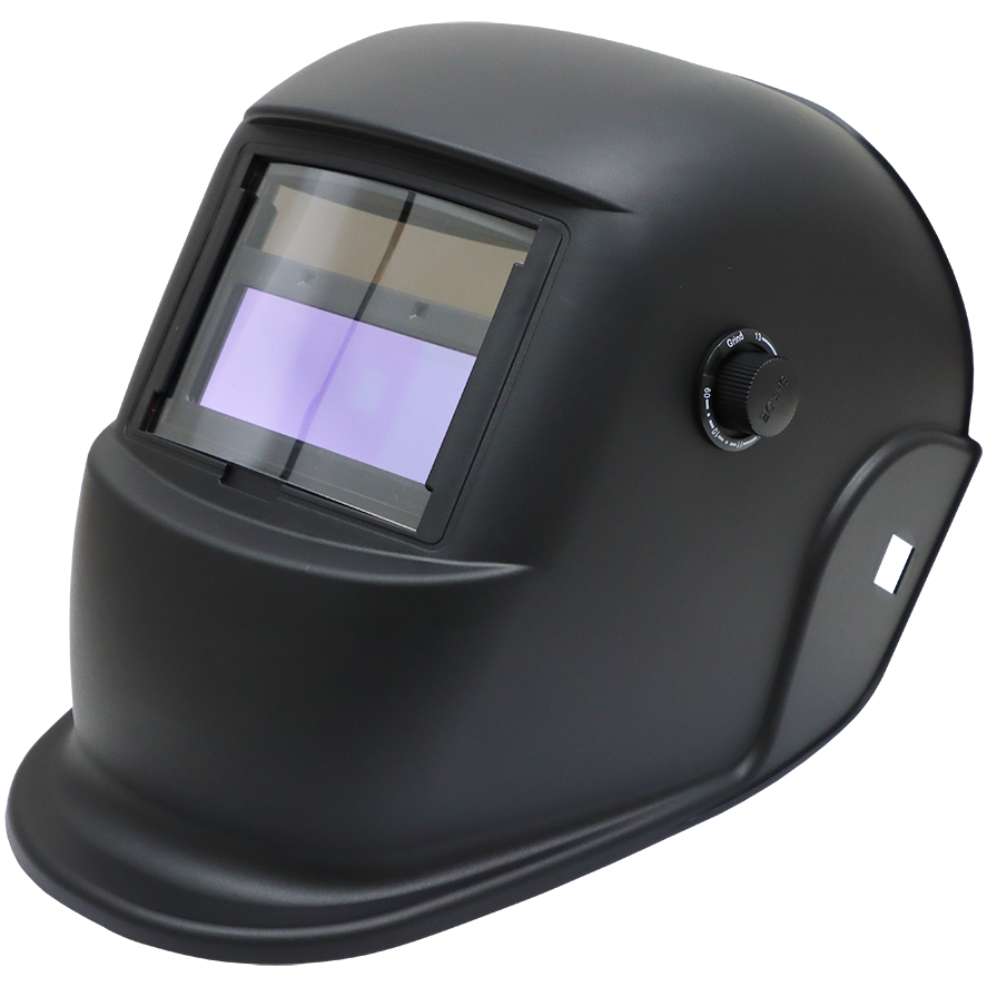 "WELD HELMET AUTO-DARK  BLACK (STANDARD) - ADJUSTABLE - STANDARD"