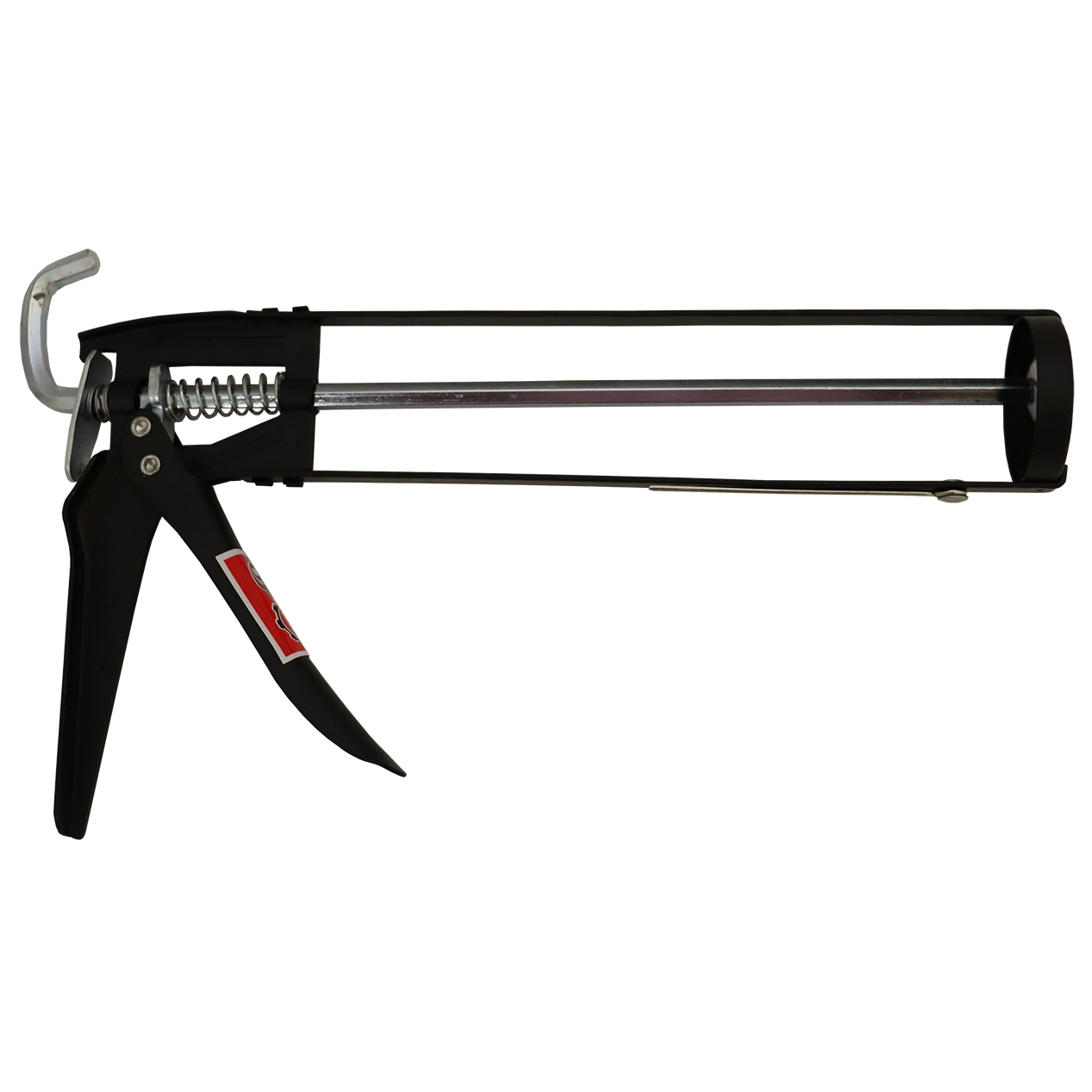 "CAULKING GUN SKELETON BLACK - DWS - STEEL TRIGGER - 2.0MM FRAME- HEX ROD 7.8MM"