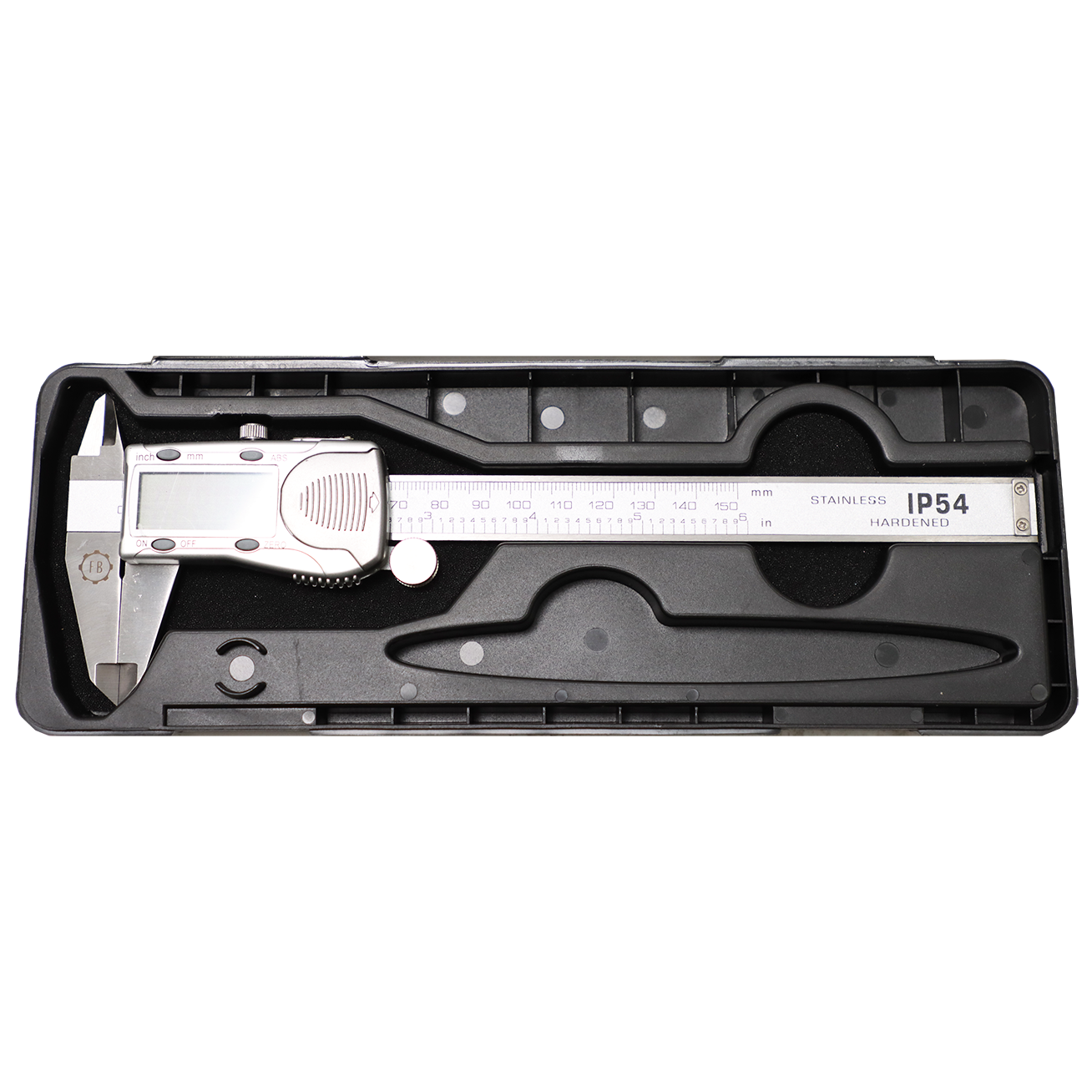 VERNIER DIGITAL 150MM S/S PROF FB IP54 WATERPROOF GRAD.0.01MM/0.