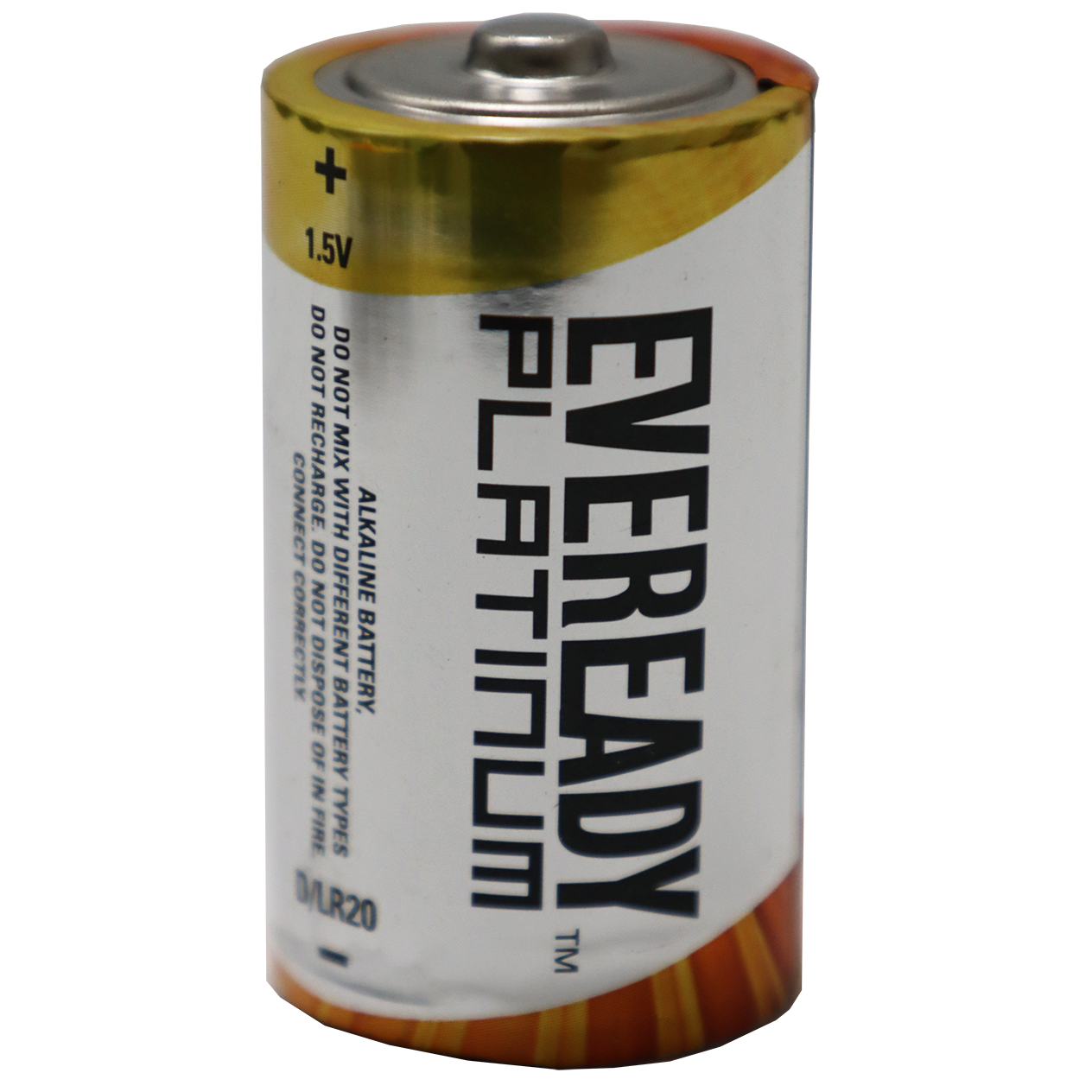 BATTERY D AL EVEREADY PLATINUM NON RECHARGEABLE SOLD LOOSE