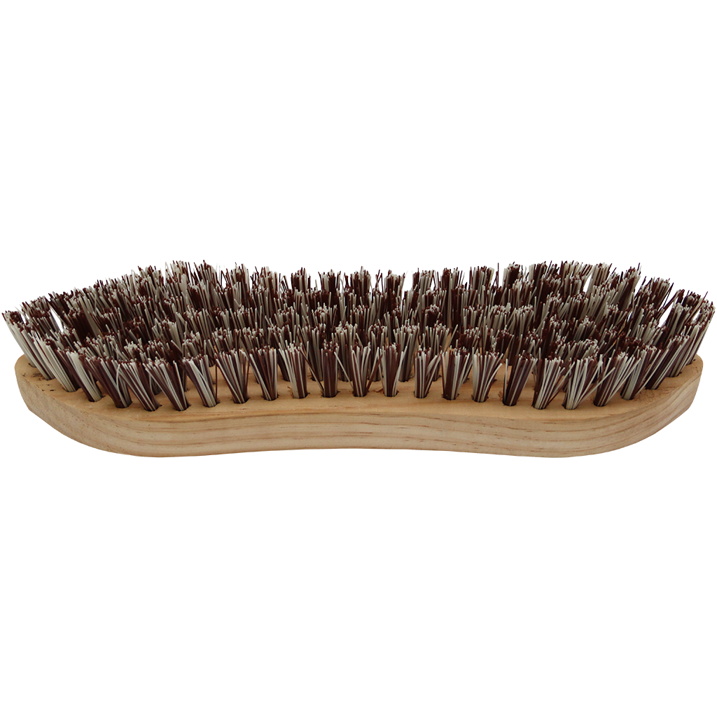 BRUSH SCRUBBING FLAT WOOD 280MM - FLAT SHAPE WOOD | Fowkes Bros