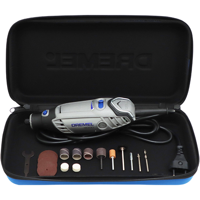 MULTITOOL 3000 KIT 15PCE DREMEL VARIABLE SPEED CORDED MULTITOOL