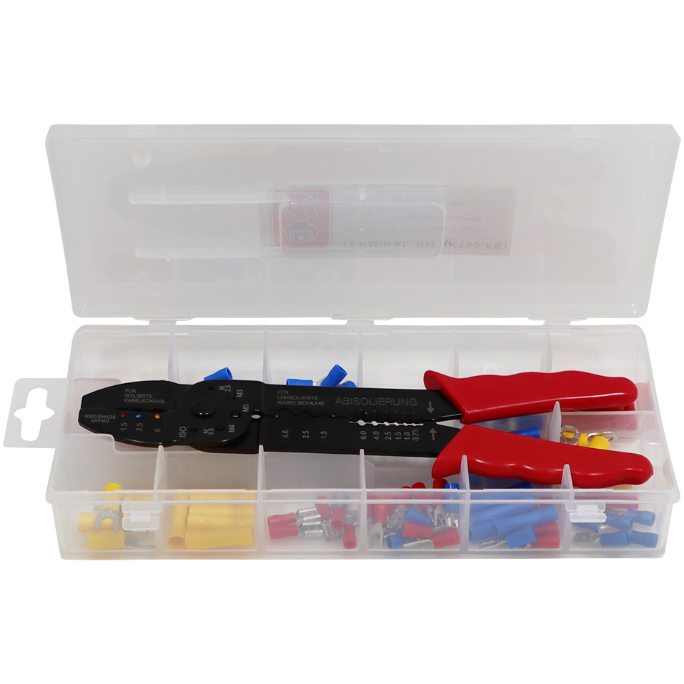 TERMINAL KIT 106PC CRIMPER FB PREINSULATED KIT INCLUDES CRIMPER