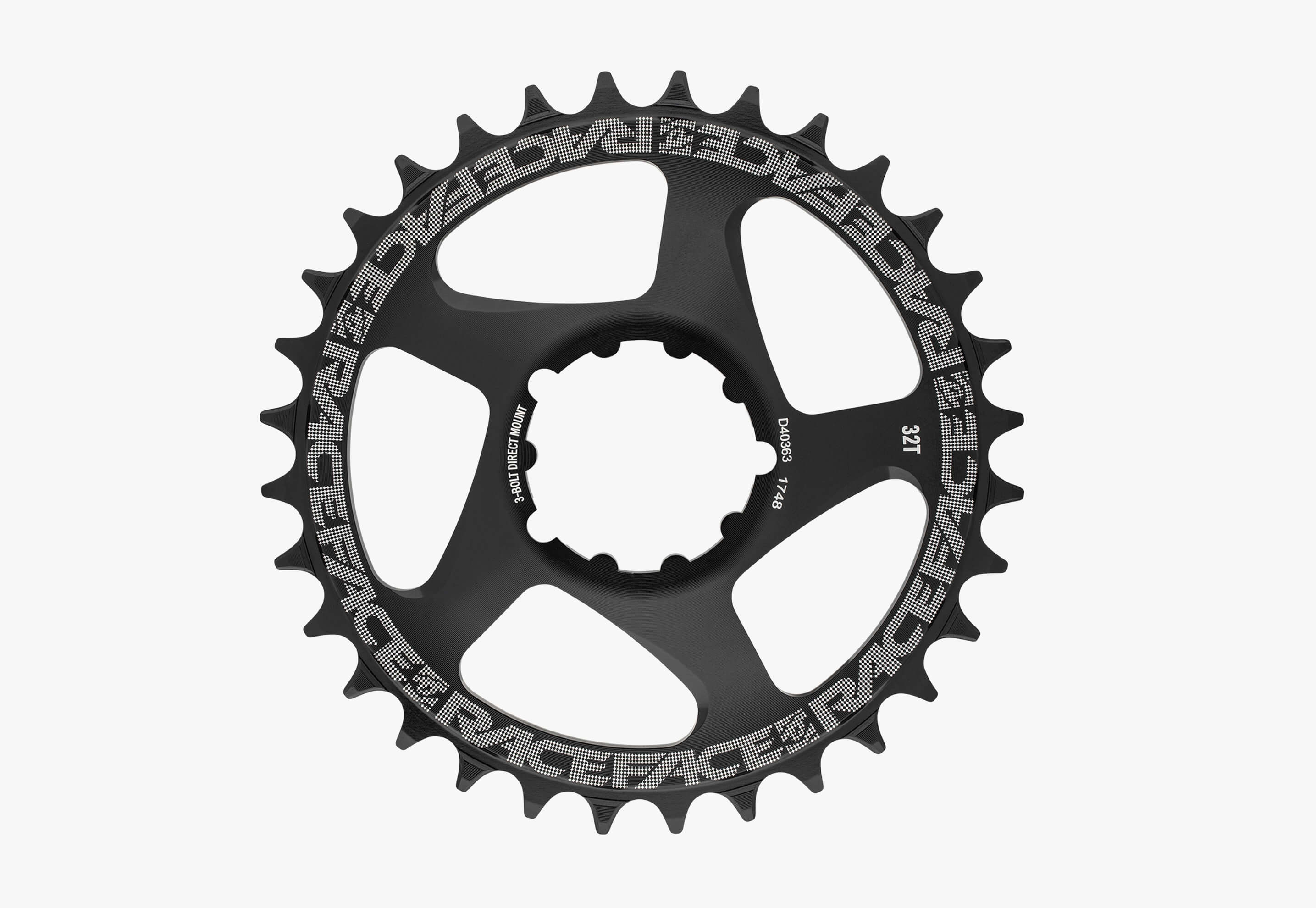 Direct mount chainrings for sram cranks clearance